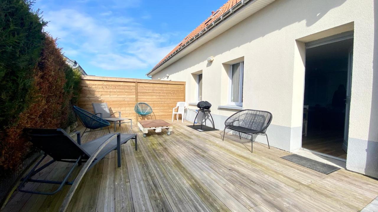 Les Baigneurs Du Crotoy Villa Крот Екстериор снимка